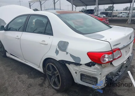 2011 Toyota Corolla Le z USA, uszkodzony, nr VIN JTDBU4EE1BJ098560
